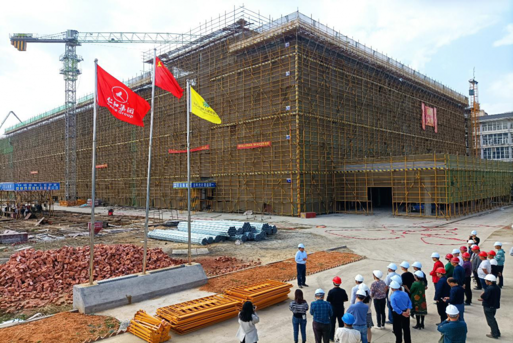 智慧物流园封顶 智慧物流园封顶